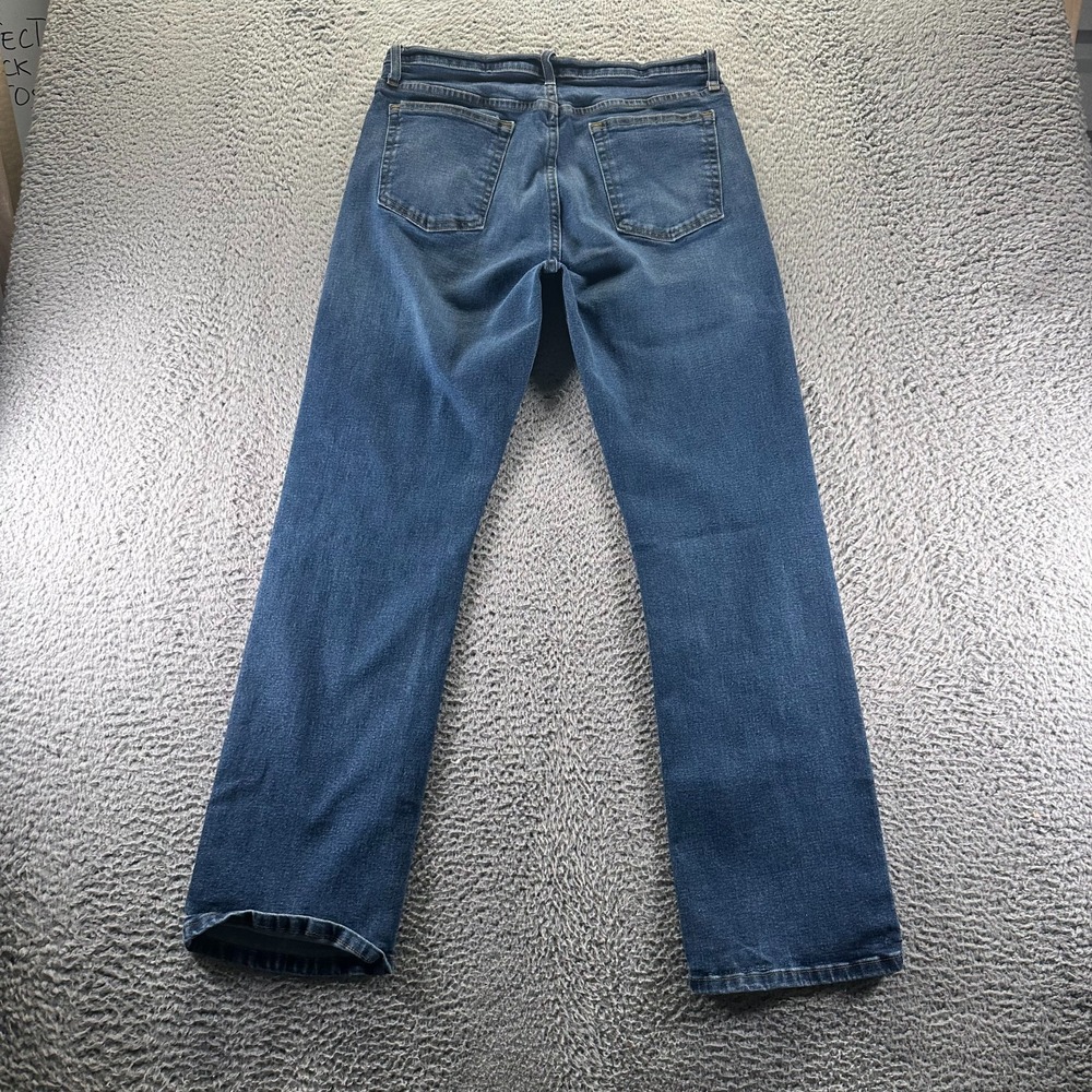 George Jeans Men 32x32 Blue‎ Cotton Denim Straight Leg Stretch Workwear Travel